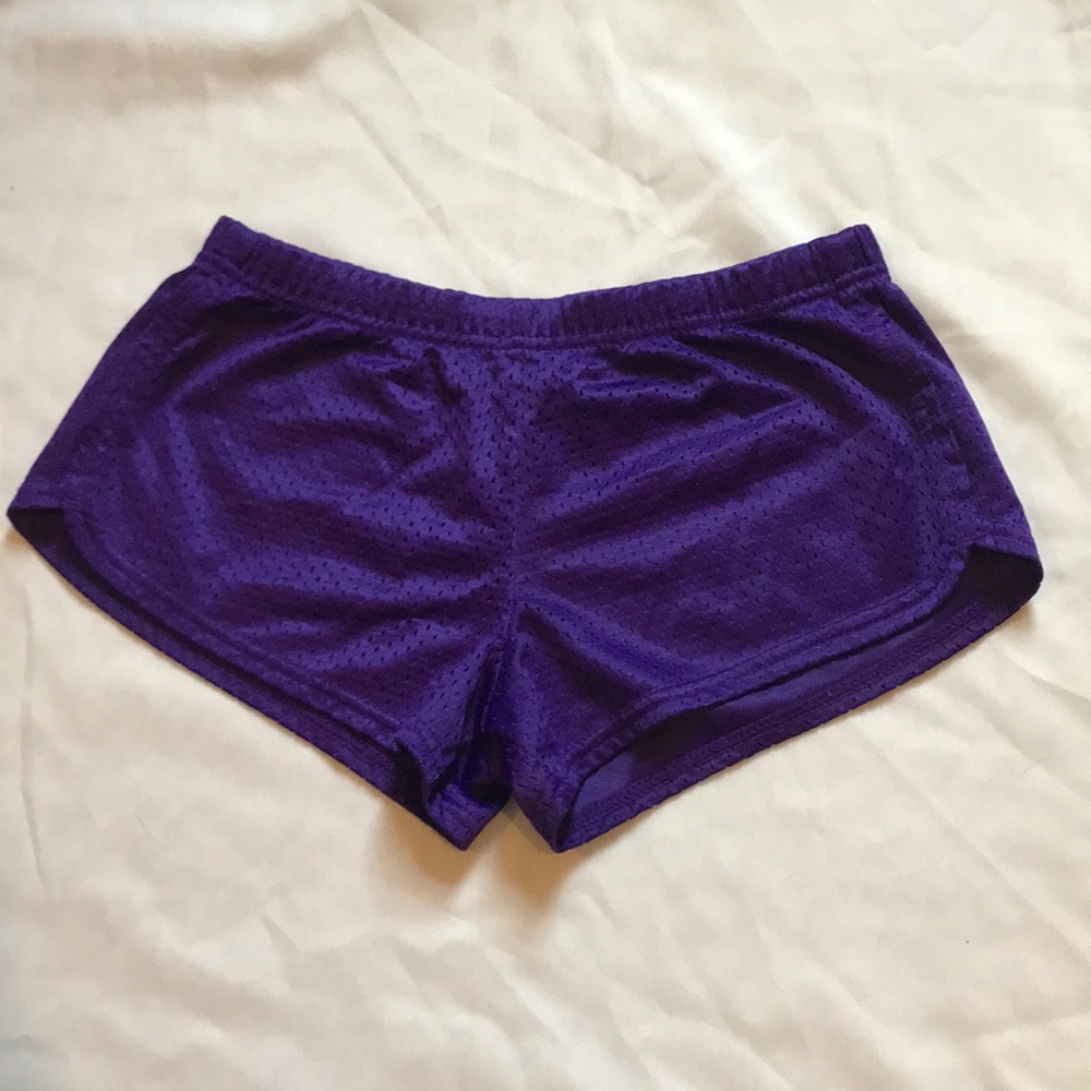 Soffe purple shorts